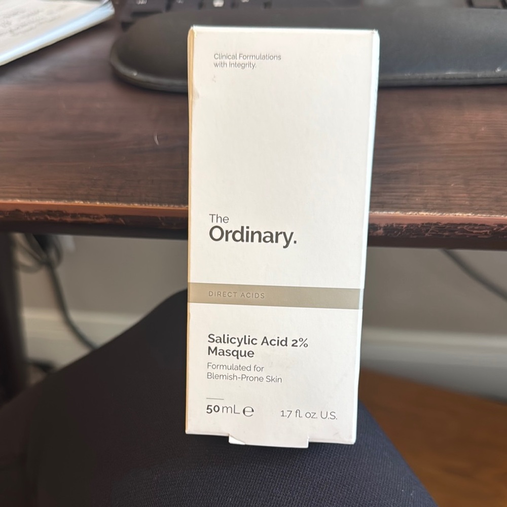 The Ordinary White Skincare Mask